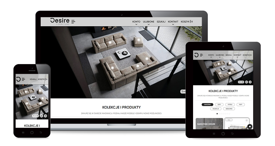 portfolio desire responsywnosc